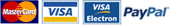 Visa Mastercard Visa Electron