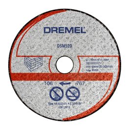 Tarcza tnca Dremel DSM Tarcza do cicia kamienia - 2szt (DSM520)