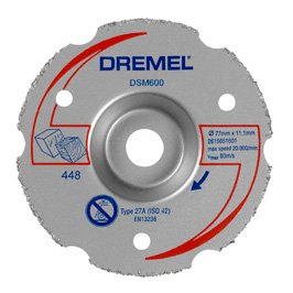 Tarcza tnca Dremel DSM Uniwersalna tarcza do cicia przy powierzchni - 1szt (DSM600)