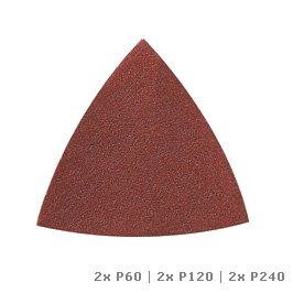 Papier cierny Dremel Papier cierny do drewna - 2xP60/2xP120/2xP240 (MM70W)