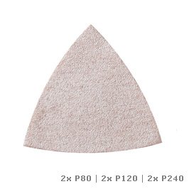 Papier cierny Dremel Papier cierny do farby - 2xP80/2xP120/2xP240 (MM70P)