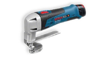 Akumulatorowe noyce do blach Bosch GSC 10.8 V-LI - 2x2.0Ah L-BOXX