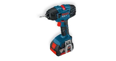 Akumulatorowa wiertarko-wkrtarka udarowa Bosch GDR 18 V-LI MF - 2x4.0Ah L-BOXX