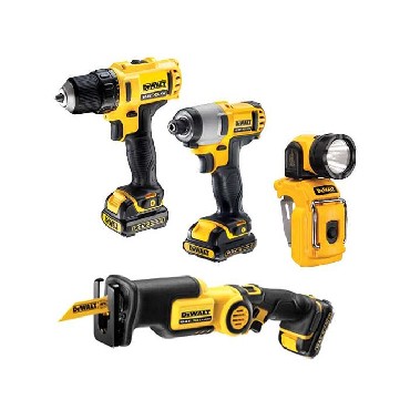 Zestaw narzdzi akumulatorowych DeWalt DCK410S3R
