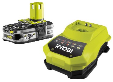 Akumulator + adowarka Ryobi RBC18L15