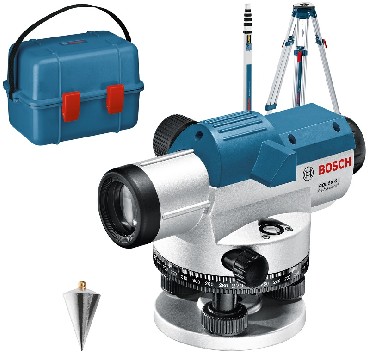 Niwelator optyczny Bosch GOL 20G + BT 160 + GR 500 + Walizka