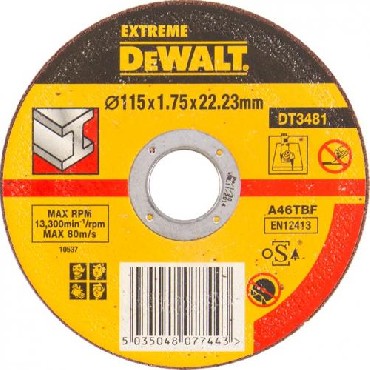 Tarcza cierna DeWalt DT3481