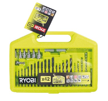 Zestaw wierte i bitw Ryobi RAK42MIX