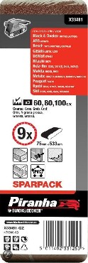 Tama cierna bezkocowa Black&Decker Piranha X33481