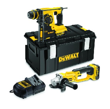 Zestaw narzdzi akumulatorowych DeWalt DCK271M2 TOUGH SYSTEM - 2 akumulatory 18V/4.0Ah