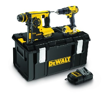 Zestaw narzdzi akumulatorowych DeWalt DCK287M2 - 2 akumulatory 18V/4.0Ah