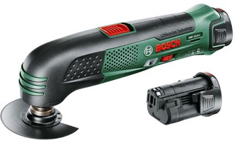 Akumulatorowa szlifierka wielofunkcyjna Bosch PMF 10.8 LI /walizka. 2 akumulatory i ładowarka/