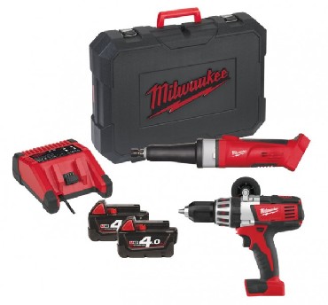Zestaw narzdzi akumulatorowych. Milwaukee HD18 PP2B-402C