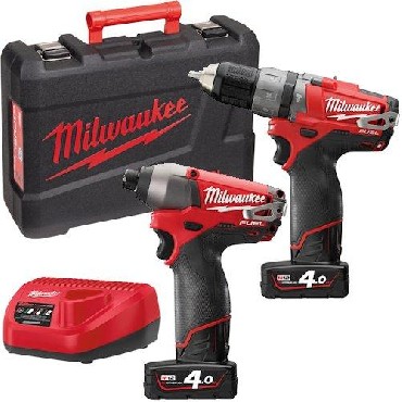 Zestaw narzdzi akumulatorowych Milwaukee M12 PP2A-402C