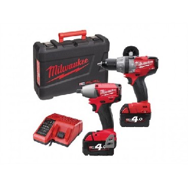Zestaw narzdzi akumulatorowych. Milwaukee M18 PP2B-402C