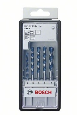 Zestaw wierte do betonu Bosch Robust Line CYL-5 (5 szt.)