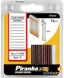 Gwoździe Black&Decker Piranha X71214