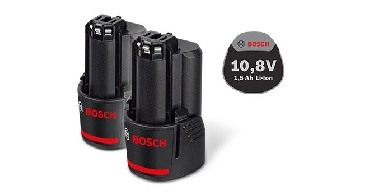Akumulator Bosch 2x GBA 10.8V 1.5Ah