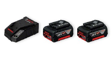 Akumulator Bosch 18V / 2x 4.0Ah + AL1860CV