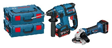 Zestaw 2x 18 V Bosch GBH 18 V-EC + GWS 18-125 V-LI