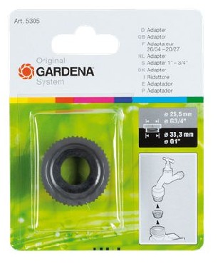 Armatura przyczeniowa Gardena Adapter 1 cal do 3/4 cala