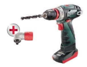 Akumulatorowa wiertarko-wkrętarka Metabo PowerMaxx BS Quick Pro - walizka MetaLoc