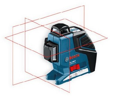 Laser liniowy Bosch GLL 3-80 P + BT 250