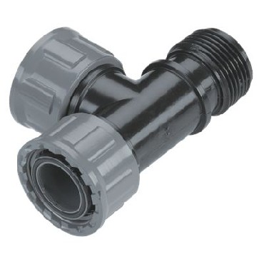 Rozdzialacz Gardena Sprinklersystem - trójnik do zaworu GW 2 x 1 cal i GZ 1 x 1 cal