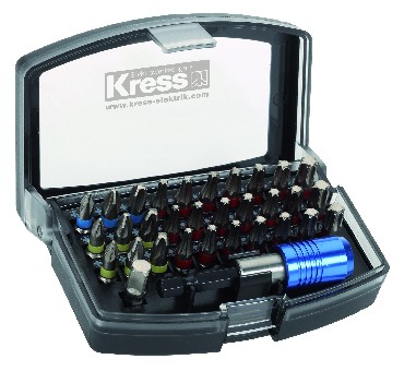 Zestaw bitw Kress Bitbox - 32 elementy w kasetce
