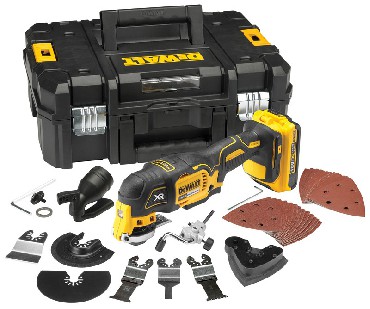 Akumulatorowe narzdzie wielofunkcyjne DeWalt DCS355D2 BRUSHLESS XR - 2 akumulatory 18V/2.0Ah