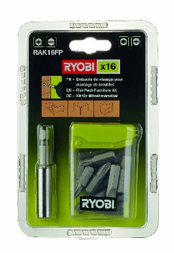 Zestaw bitw Ryobi RAK16FP