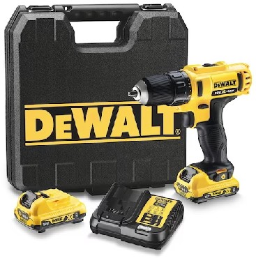 Akumulatorowa wiertarko-wkrtarka DeWalt DCD710D2 - 2 akumulatory 12V/2.0Ah