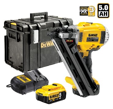 Akumulatorowa gwodziarka DeWalt Gwodziarka do konstrukcji szkieletowych DCN692P2K BRUSHLESS TOUGH SYSTEM - 2 akumulatory 18V/5.0Ah