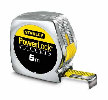 Miara zwijana Stanley Miara PowerLock chrom 5 m x 19 mm