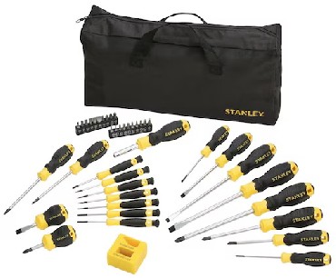Zestaw wkrtakw Stanley Wkrtaki w torbie - 42 sztuki
