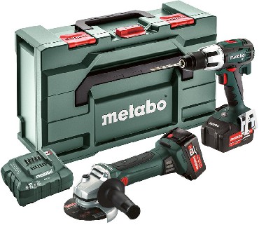 Zestaw Combo - klasa 18 V Metabo Combo 2.4.2 18 V 2x Li-Ion SB+W+metaBOX