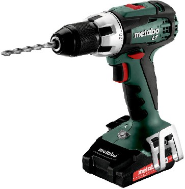 Akumulatorowa wiertarko-wkrtarka Metabo BS 18 LT Compact + 2 akumulatory Li-Ion 18V/2.0Ah