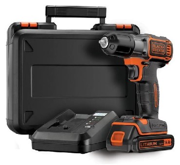 Akumulatorowa wiertarko-wkrtarka Black&Decker ASD14K - akumulator 14.4V/1.5Ah