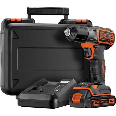 Akumulatorowa wiertarko-wkrtarka Black&Decker ASD18K - akumulator 18V/1.5Ah