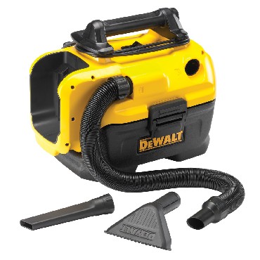 Akumulatorowo-sieciowy odkurzacz przemysowy DeWalt DCV582 14.4V/18V/230V