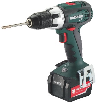 Akumulatorowa wiertarko-wkrtarka Metabo BS 14.4 LT w walizce PVC - 2 akumulatory Li-Ion 14.4 V / 4.0 Ah