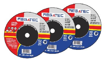Zestaw tarcz tncych Kress 3x tarcza do metalu 230 x 2.5