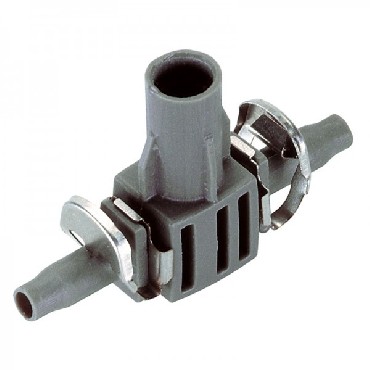 Rozdzialacz Gardena Micro-Drip-System - rozdzielacz T do dysz zraszajcych 4.6mm (3/16cala) 5 szt.