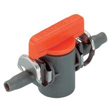 Linia kroplujca Gardena Micro-Drip-System - zawr zamykajcy 4.6mm (3/16cala) 2 szt.