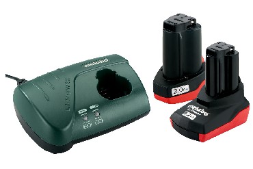 Zestaw akumulator + adowarka Metabo Akumulatory Li-Power 10.8V/2.0Ah i 5.2Ah + adowarka LC40