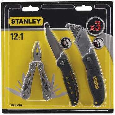 Multitool Stanley Multi-Tool 12W1 + n skadany + n z ostrzem wymiennym