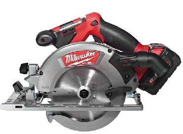 Akumulatorowa pilarka tarczowa rczna Milwaukee M18 CCS55-502C / BRUSHLESS