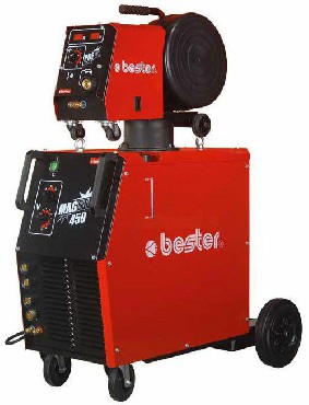 Zestaw spawalniczy Bester MAGSTER-450W - chodzenie ciecz