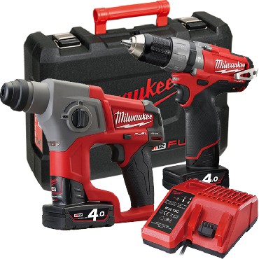 Zestaw narzdzi akumulatorowych Milwaukee M12 CPP2B-402C