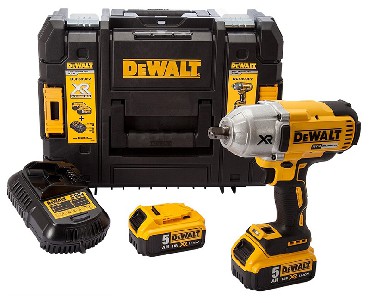 Akumulatorowy klucz udarowy DeWalt DCF899P2 BRUSHLESS - 2 akumulatory 18V/5.0Ah